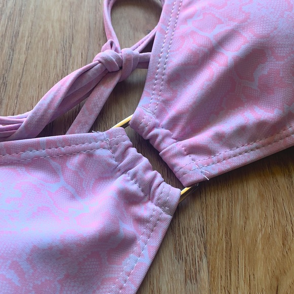 Shein Pink Cheetah Bikini Brand New Medium - Picture 5 of 6